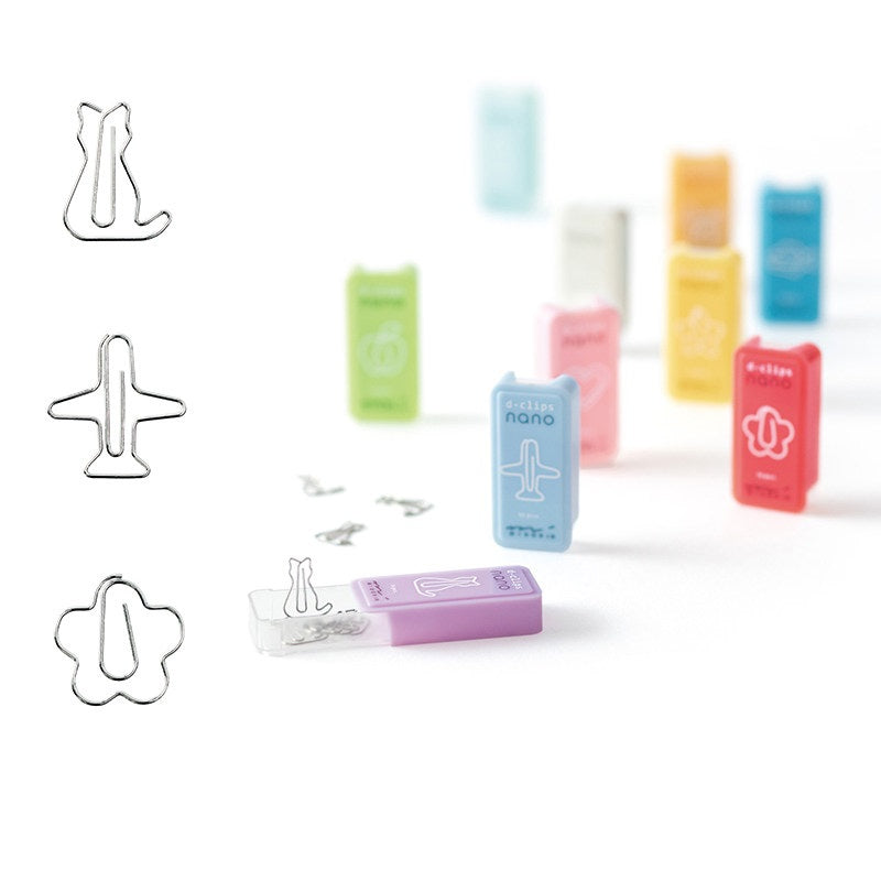 Midori D-Clips Nano Clips - Box of 16