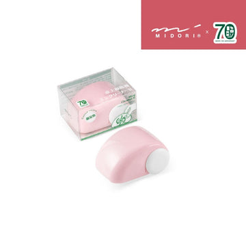 Midori Mini Eraser Dust Cleaner 70th Anniversary Edition Light Pink