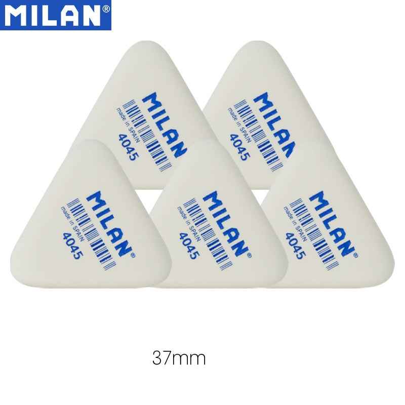 Milan Pencil Eraser 124 Oval/430 Square/4045 Triangle,5 Pack 4045 Triangle
