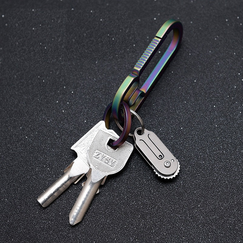 Titanium Mini Folding Claw Knife – Portable Keychain EDC Tool