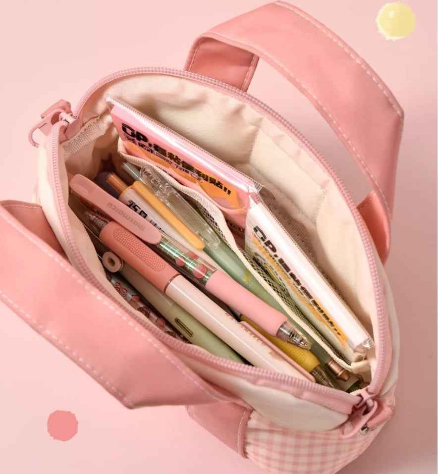 M&G Mobaggi Handheld Pencil Case Stationery Bag Makeup Pouch