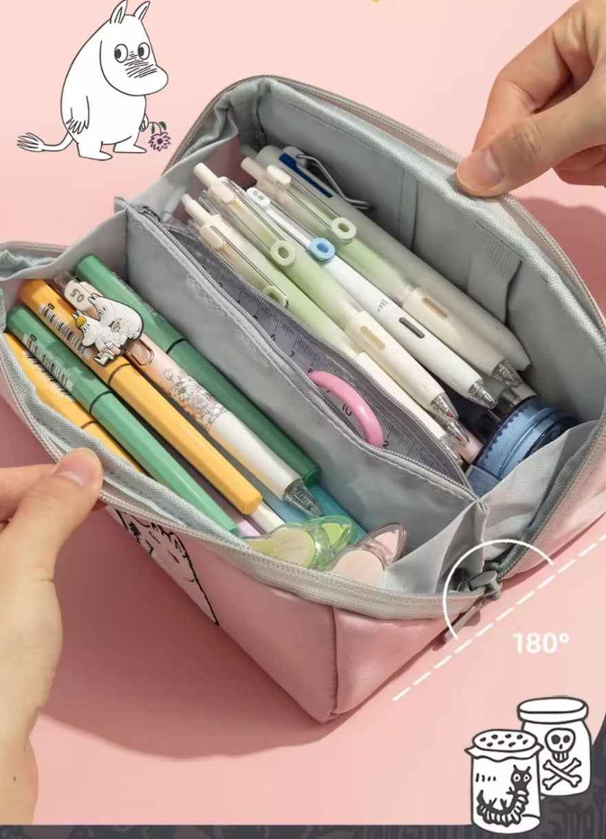 M&G × Moomin Pencil Case Stationery Bag