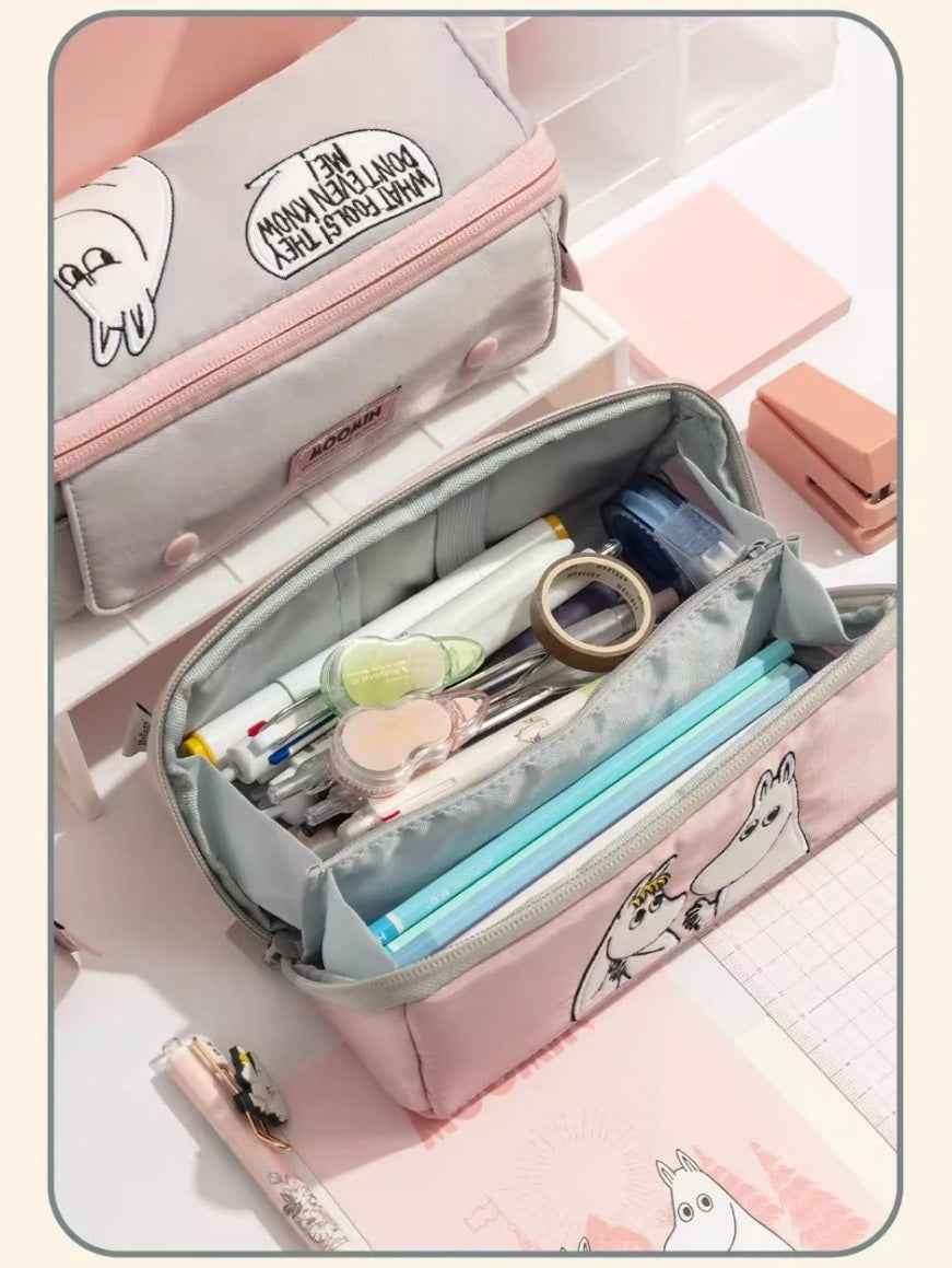 M&G × Moomin Pencil Case Stationery Bag