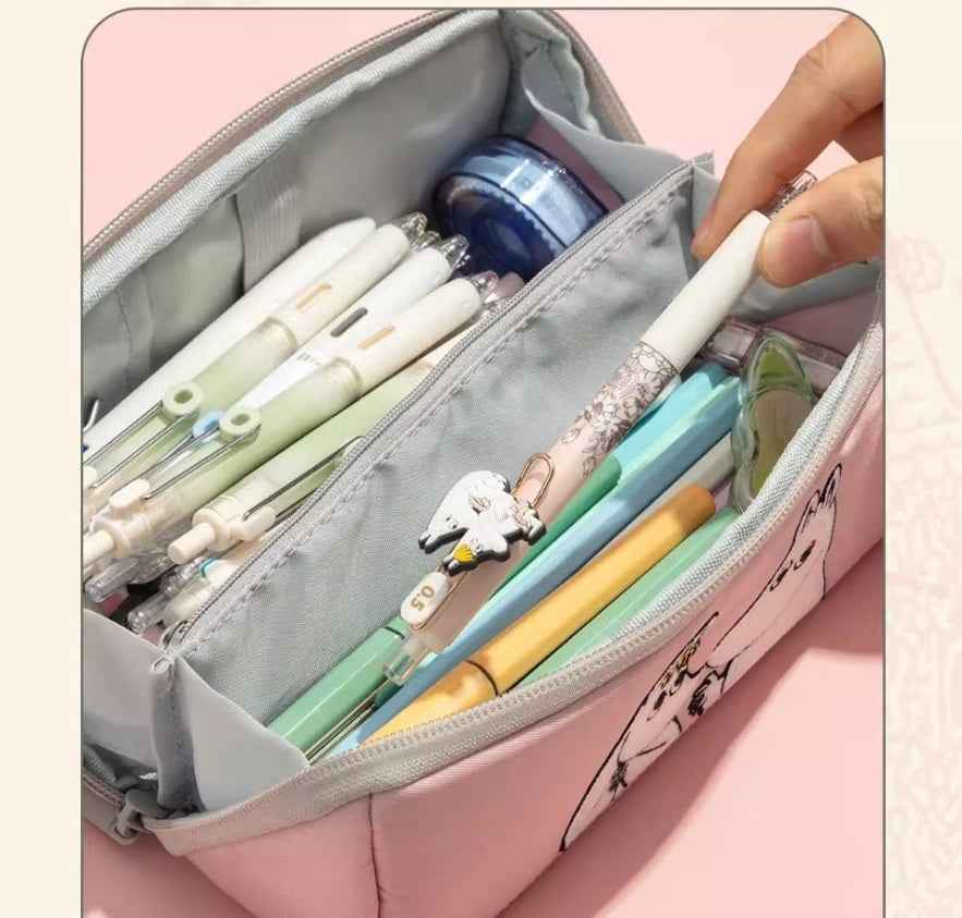 M&G × Moomin Pencil Case Stationery Bag
