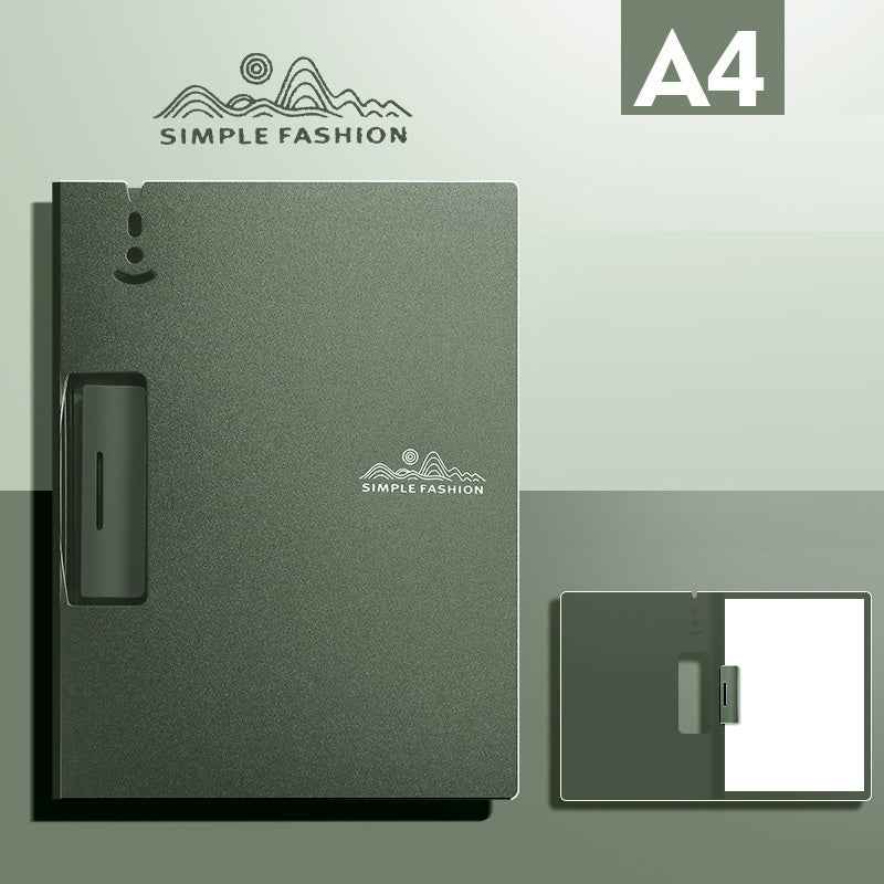 Multifunctional Clipboard A4 – Horizontal & Vertical Folders Horizontal Forest Green
