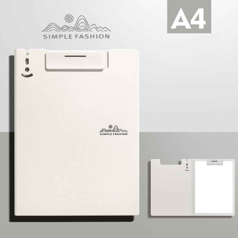 Multifunctional Clipboard A4 – Horizontal & Vertical Folders Vertical Snow White