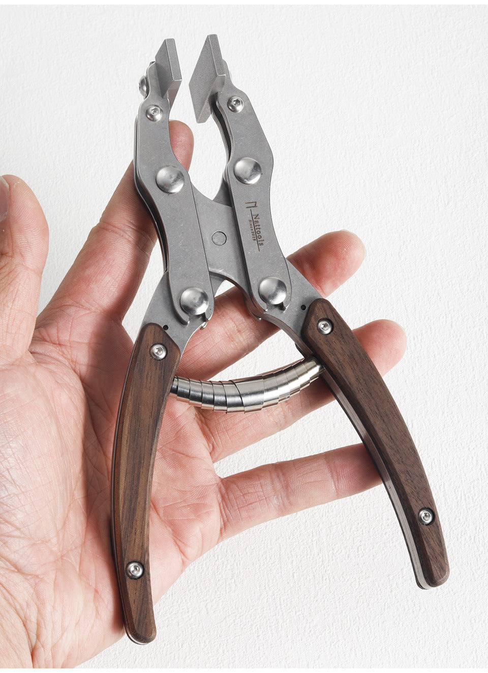 Nattools Leather Flat Pliers Stainless Steel New