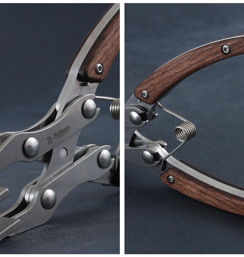 Nattools Leather Flat Pliers Stainless Steel