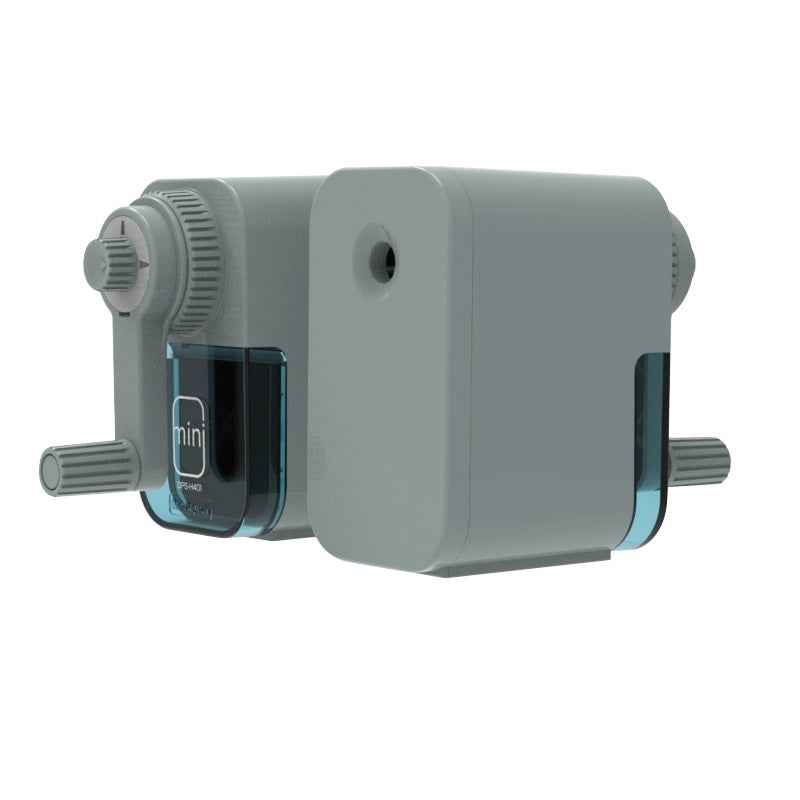 Nakabayashi Mini Manual Pencil Sharpener DPS-H401 Grey