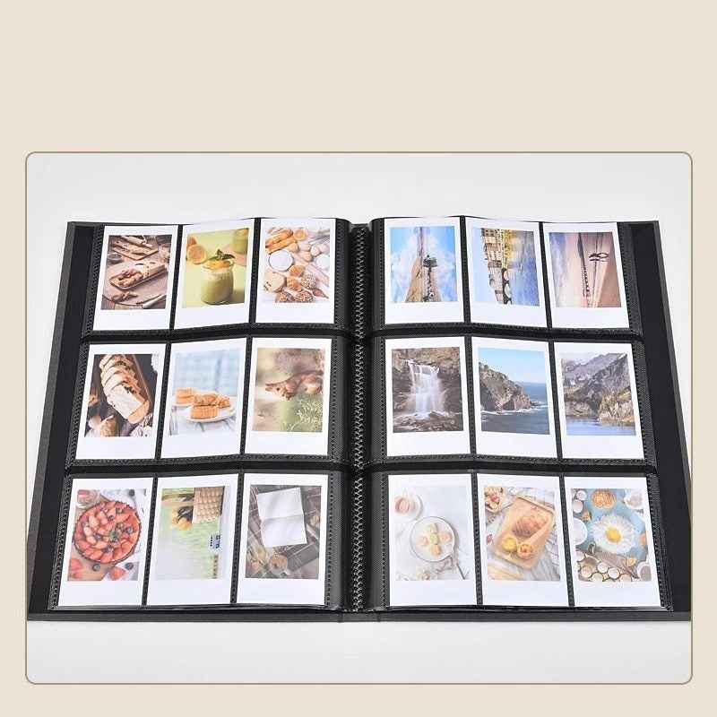 Nakabayashi Polaroid 9‑Grid Photo Album – Holds 54×86 mm 252 Photos