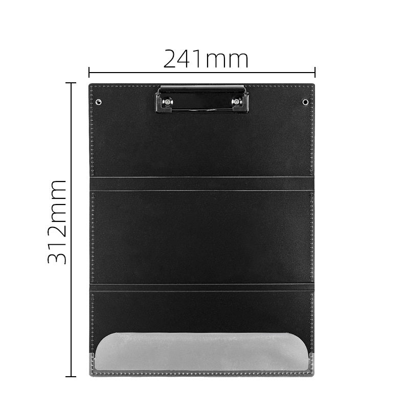 Nursing Foldable Plastic Clipboard 3 Layers with Medical Edition Sheets