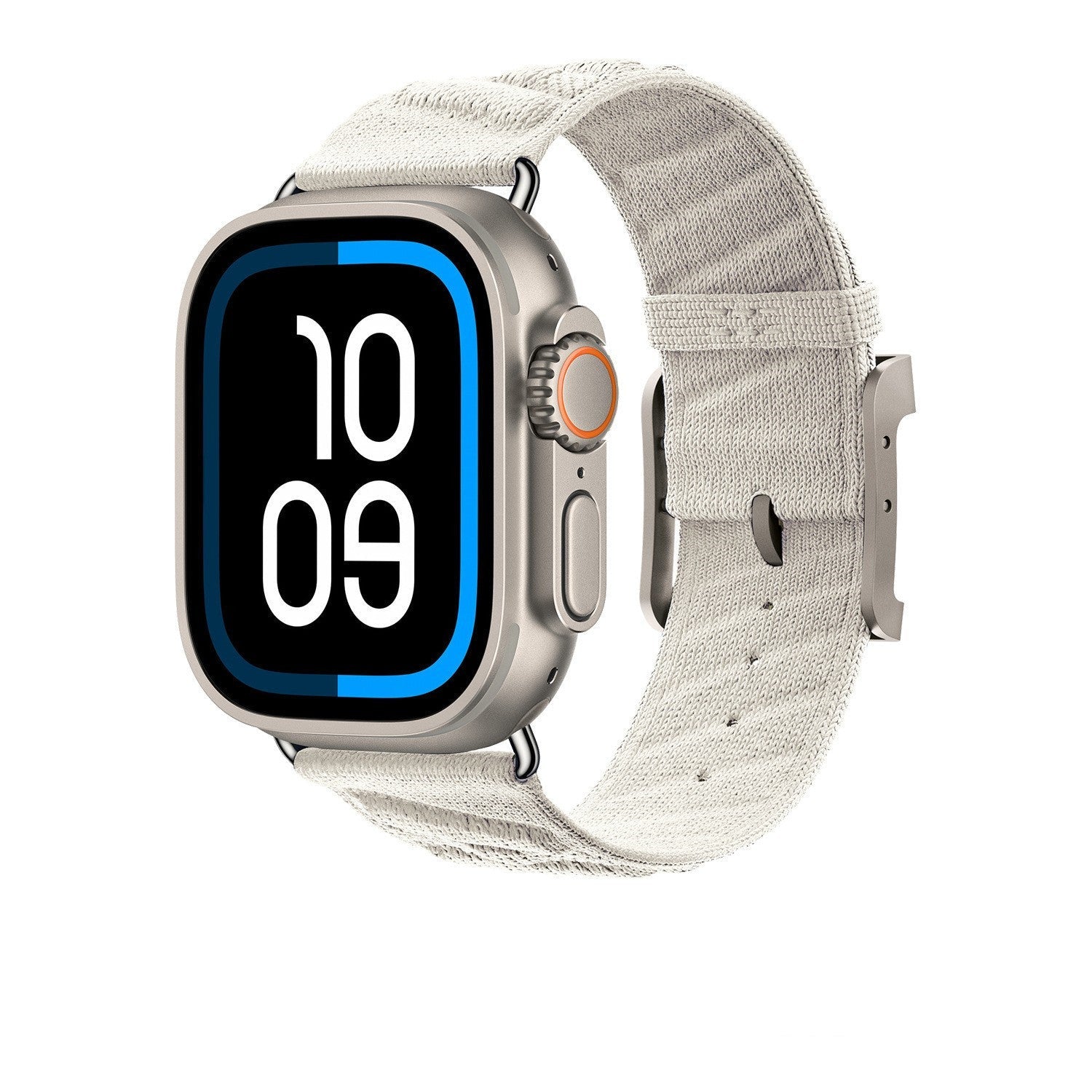 Apple Watch Nylon Braided Band with Metal Buckle