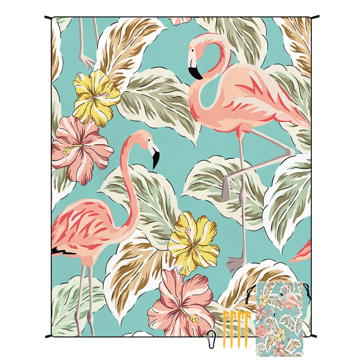 Bohemian Beach Mat & Outdoor Picnic Blanket – Waterproof 220 x 180cm