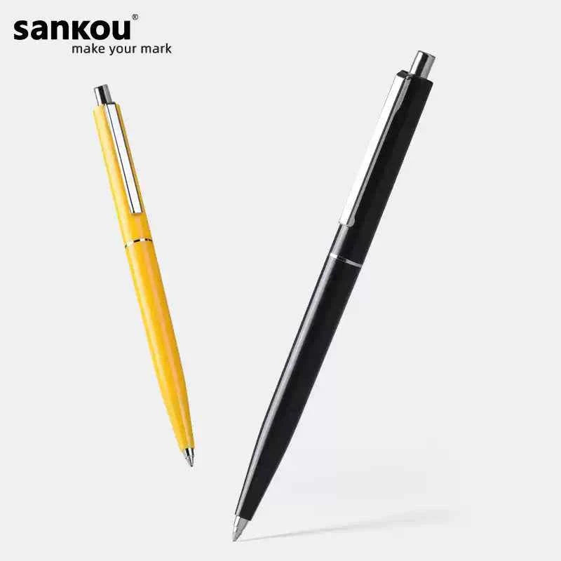 SANKOU ZX13 Retractable Gel Pen Set – 6 Colors, 0.5mm Black Ink