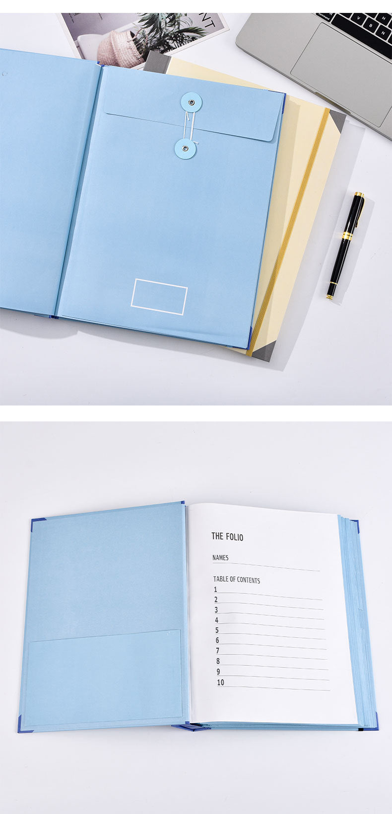 In Case Go Missing Binder Viral TikTok Folio
