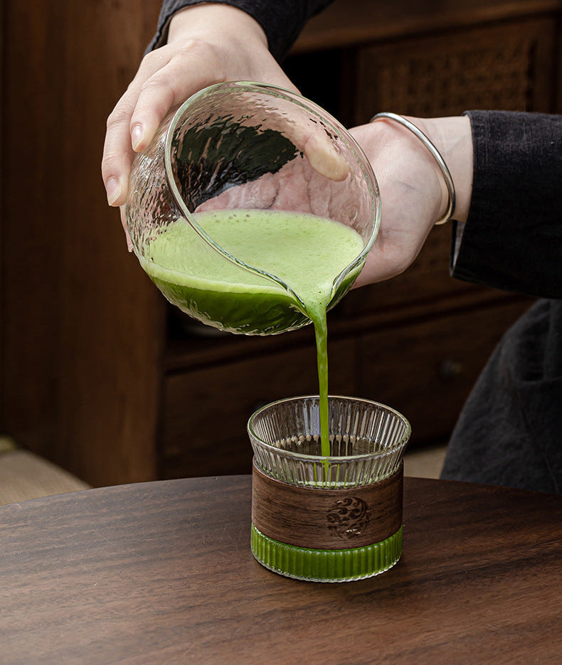 Japanese Glass Matcha Tool Set | 7-Piece Ceremonial Tea Kit