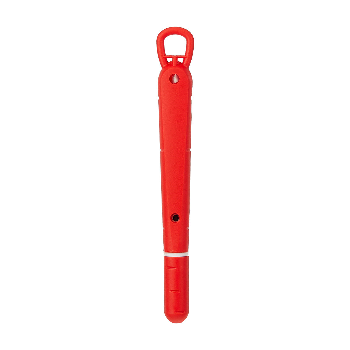 10pcs Security Prison Pen Anti-Swallow Soft Silicone Gel Pen Red Body-Black Ink