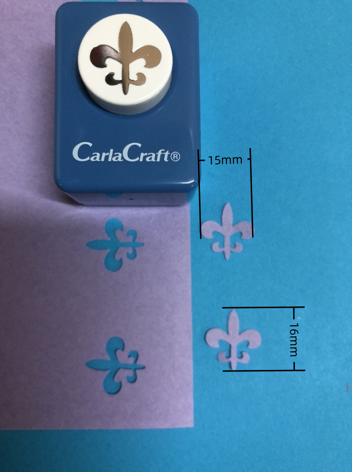 CARL Craft Mini Punch Japan Selection Iris Large