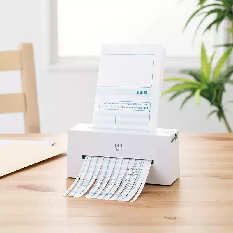 Nakabayashi Personal Shredder Put Light NSE-TM2