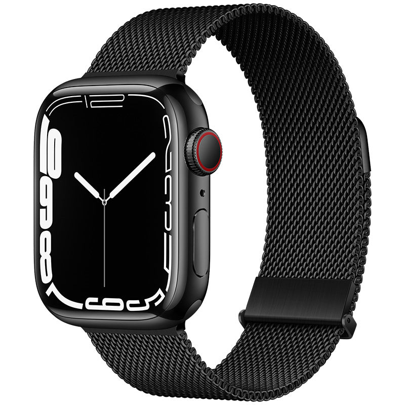 Apple Watch Two-Piece Double Magnetic Stainless Steel Metal Strap