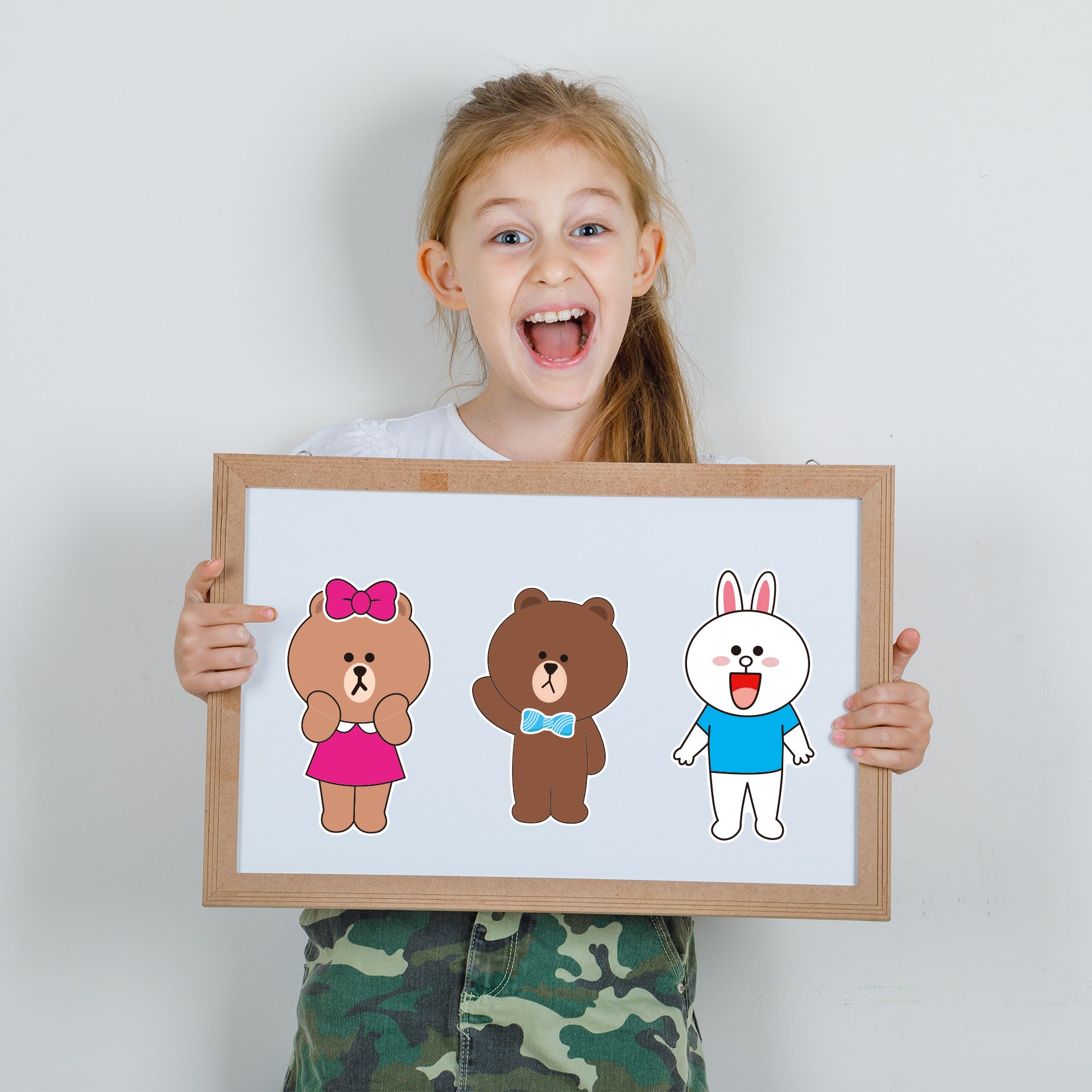 Make a Face Duck Rabbit Bear Stickers for Kids 24 Sheets