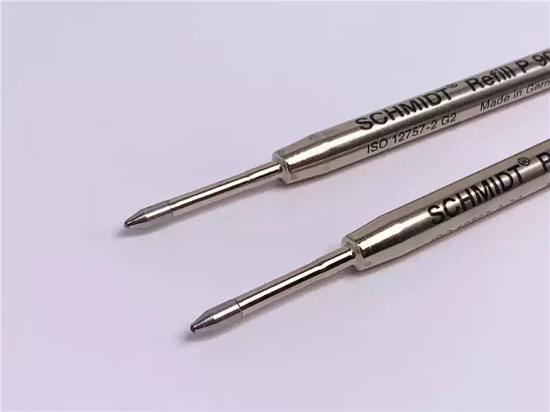 Schmidt Standard P900 M Ballpoint Pen Refill Black/Blue 2 Pack