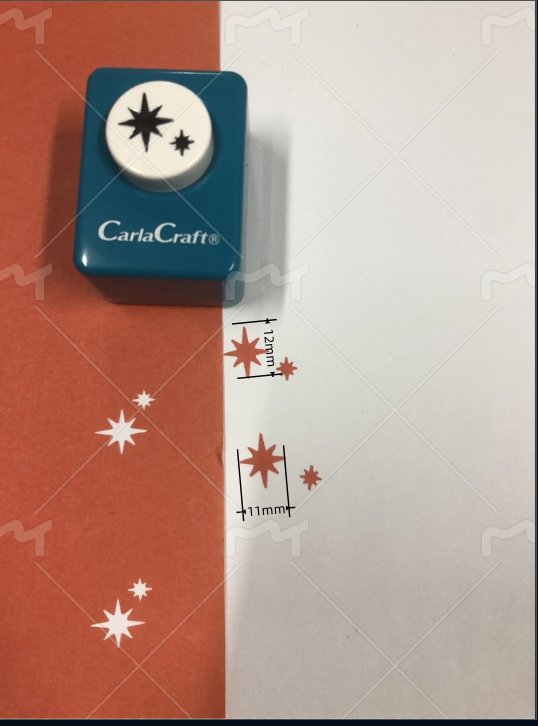 CARL Craft Mini Punch Japan Selection Double Stars Small