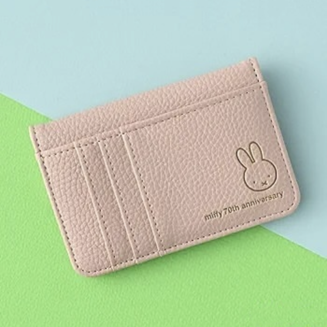 Miffy Cartoon Rabbit Pink Ultra Slim Card Holder