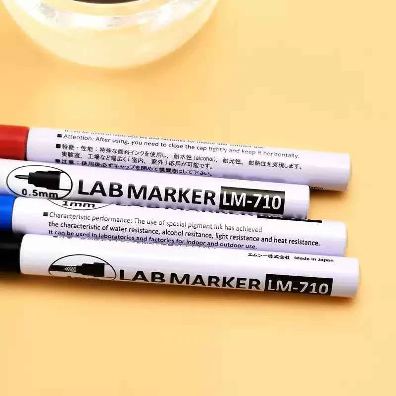 Asia-Tone Industrial LAB MARKER LM-710 Fine Point 3 Pack