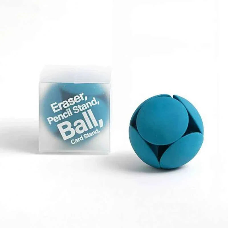 HMM Eraser Ball Pencil StandCard Holder Grey