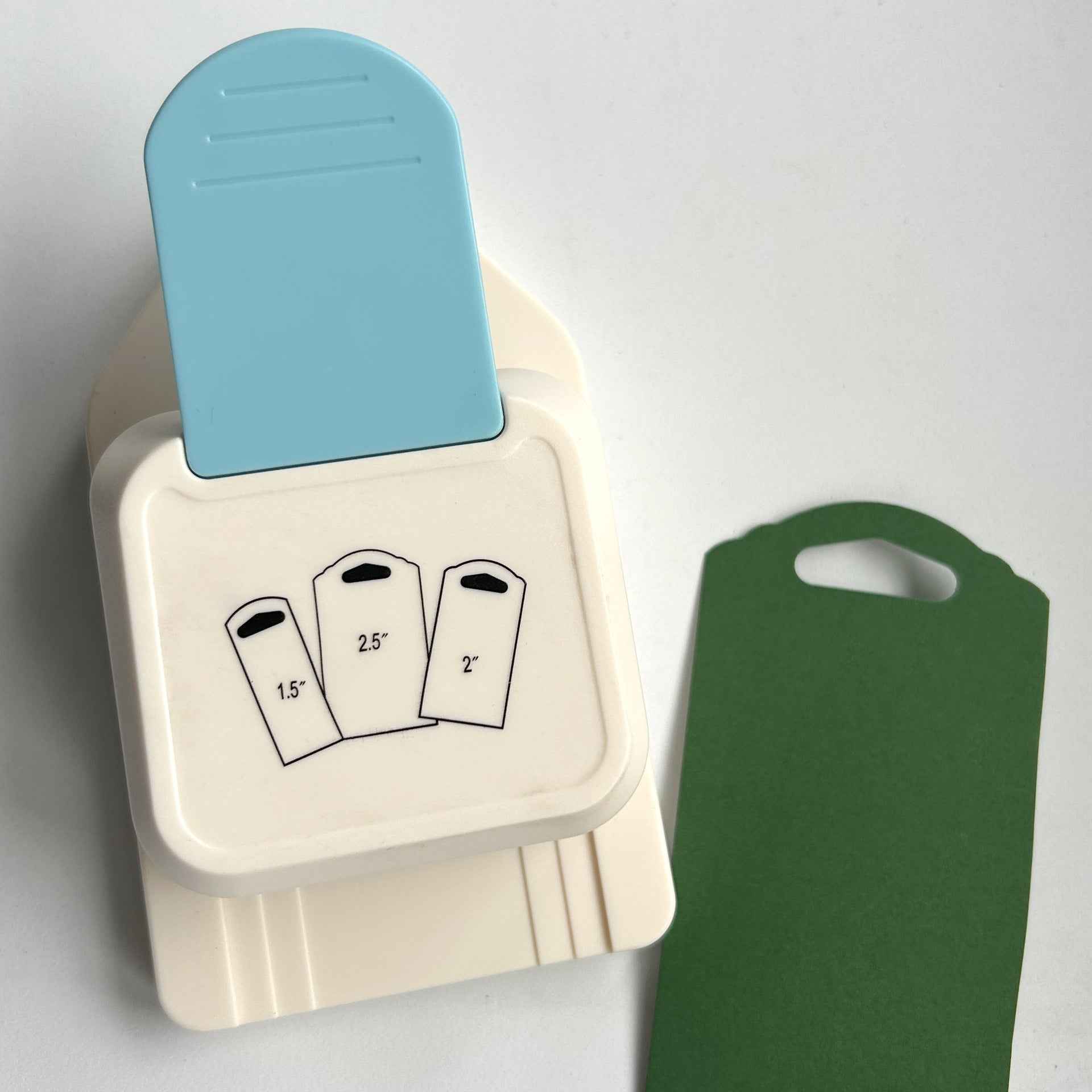 3in1 Craft Tag Paper Punch 1.5/2/ 2.5 Inch