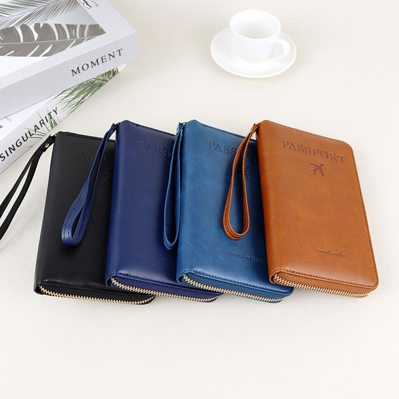 RFID Passport Holder Travel Wallet