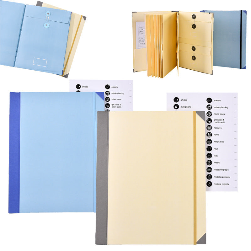 In Case Go Missing Binder Viral TikTok Folio