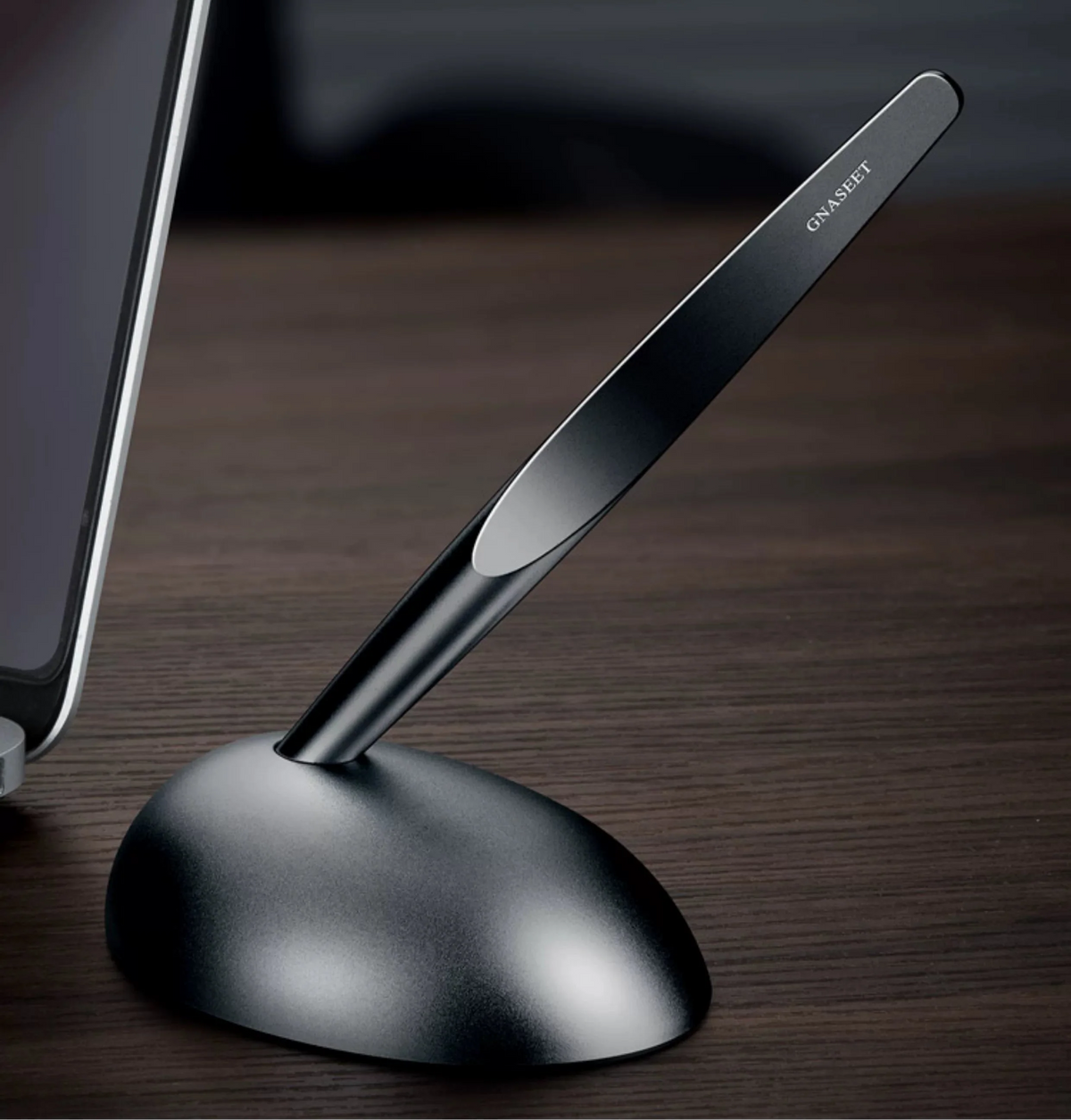 GNASEET Inkless Pen with Egg Stand – Aluminium Alloy Eternal Pen | Premium Desktop Writing Sculpture