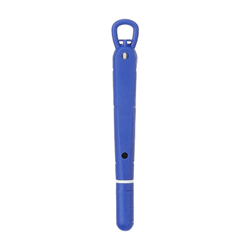 10pcs Security Prison Pen Anti-Swallow Soft Silicone Gel Pen Blue Body-Black Ink