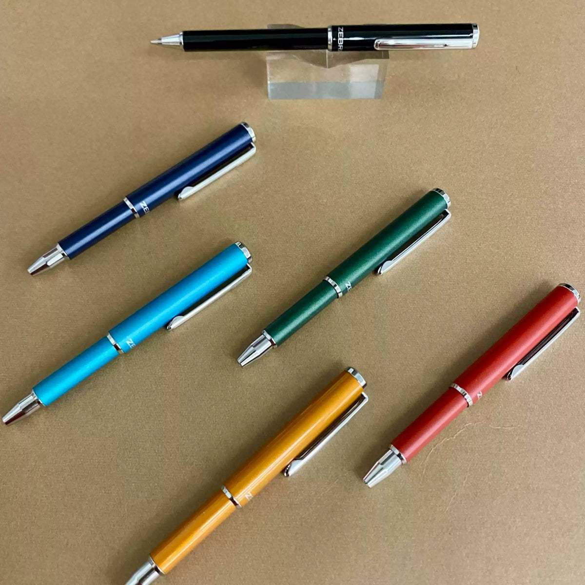 ZEBRA SL-F1 mini Telescopic Metal Ballpoint Pen for Planners & Pocket Carry