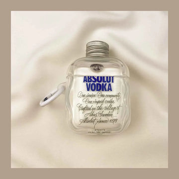 3D Vodka Bottle AirPods Case A