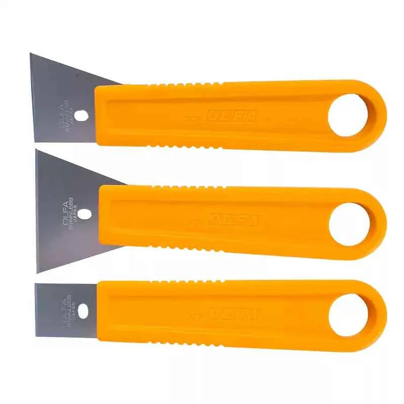 Multi Purpose Razor OLFA Multi-Purpose Razor Scraper Stainless Steel (L/M/S) 3 Pack – TOUCHFIVE