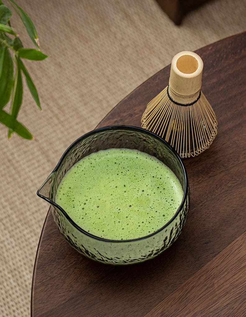 Japanese Glass Matcha Tool Set | 7-Piece Ceremonial Tea Kit