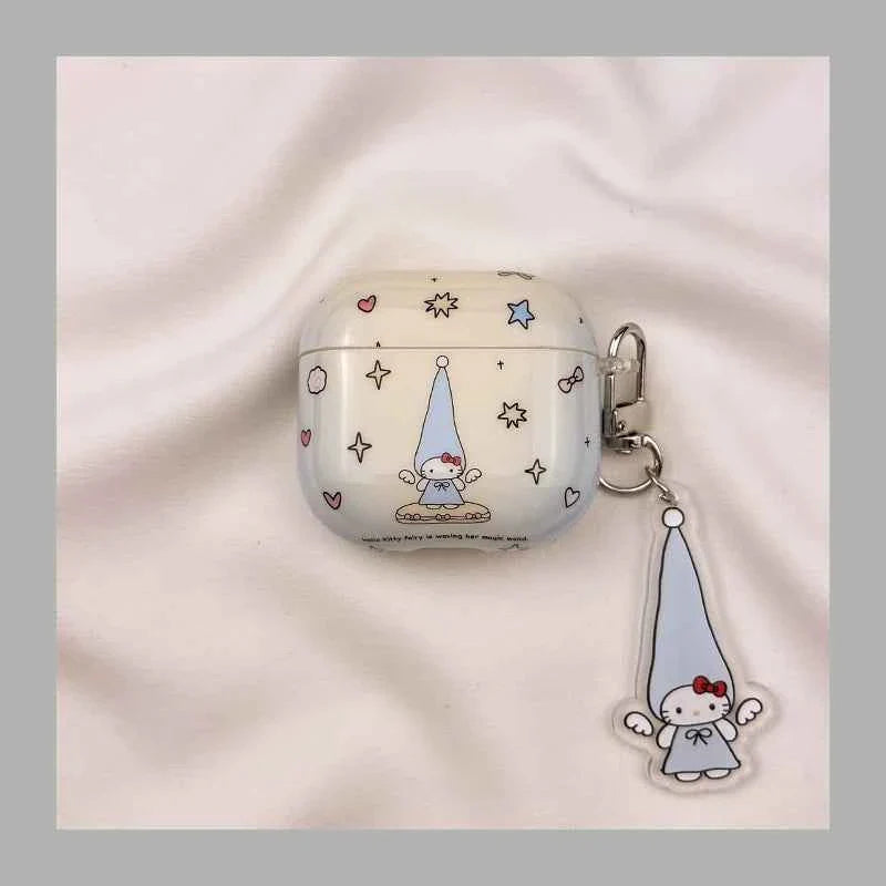 Star Long Hat Hello Kitty AirPods Case A