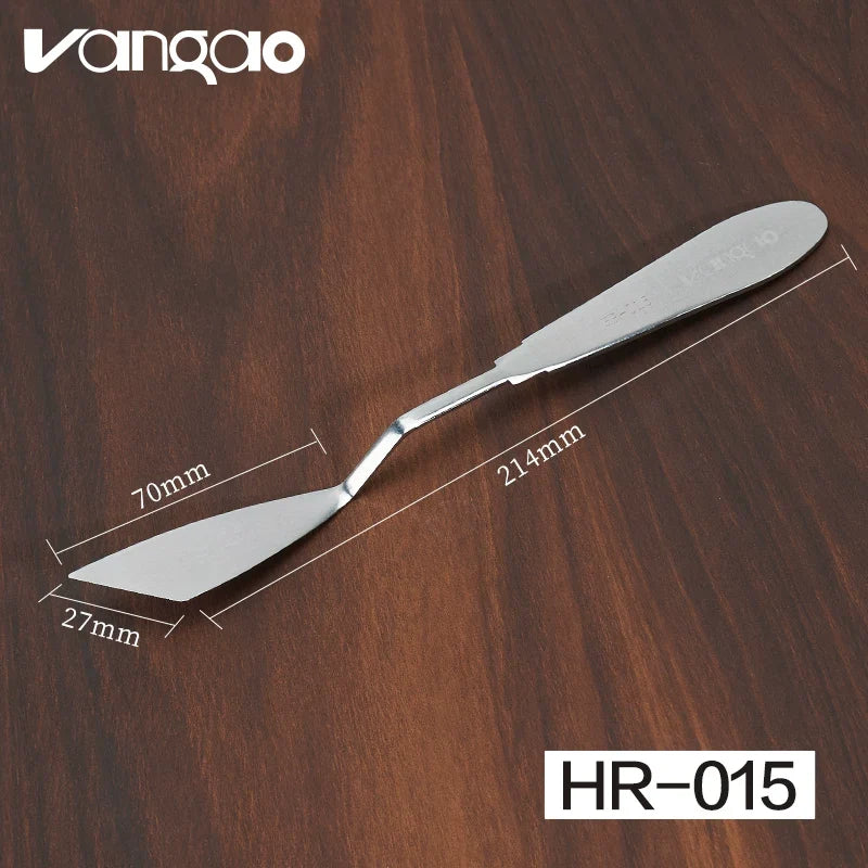 VANGAO Flexible All-Steel Palette Knife | Single Pack 015