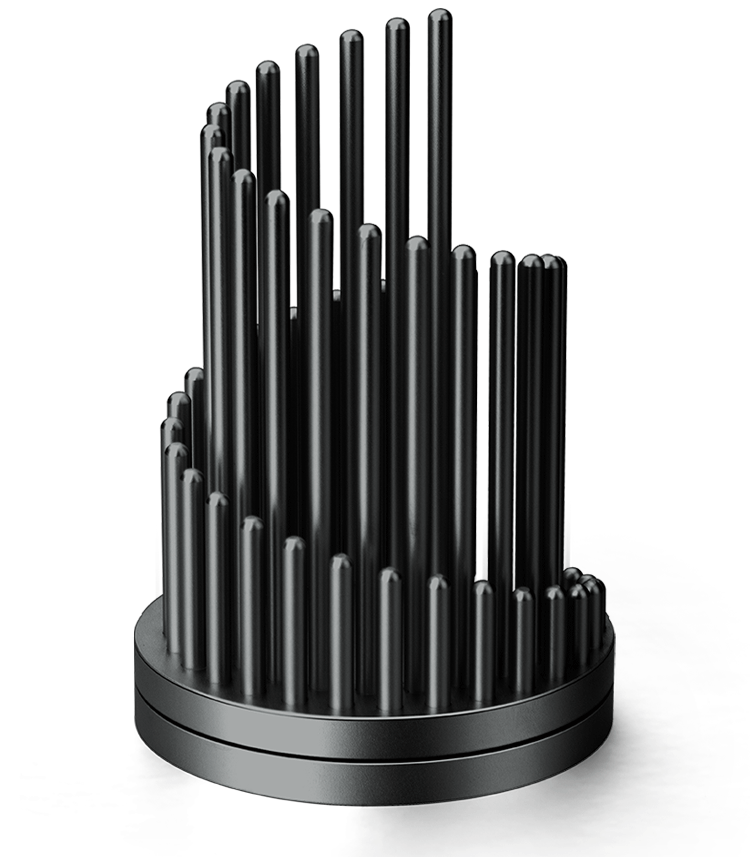 Modern Aluminum Rotating Stress‑Relief Pen Holder