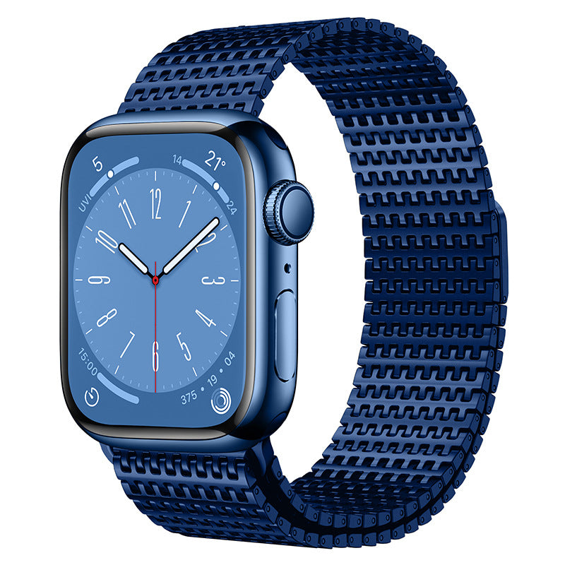 Apple Watch Chain-Link Magnetic Stainless Steel Band