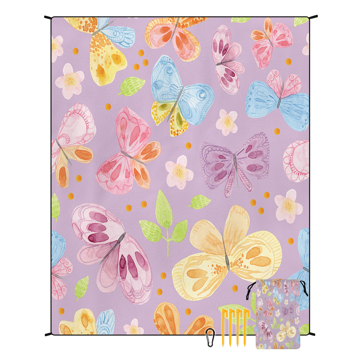 Bohemian Beach Mat & Outdoor Picnic Blanket – Waterproof 220 x 180cm