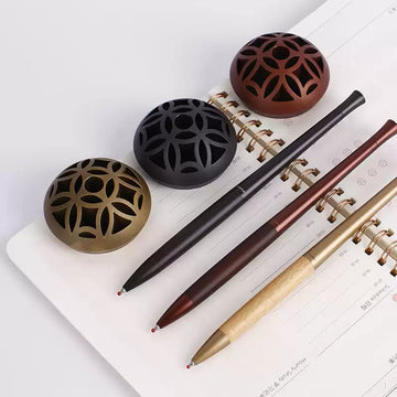 ZEBRA FLOS P-BA111 Oil-Based Ballpoint Counter Pen 0.7 mm with Shippo Stand