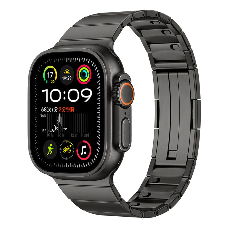 Apple Watch Quick-Release Slim Stainless Steel Band