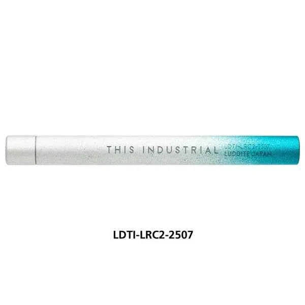 Luddite THIS INDUSTRIAL Pencil Lead Case Aluminum White Blue