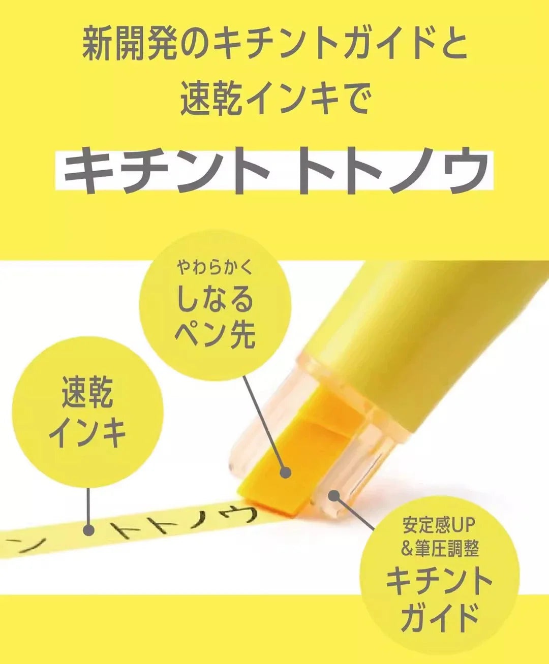 Pilot Kire-Na Dual Tip Highlighter - Set of 5 Colors