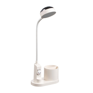 Starry Sky Phantom 2-in-1 Pen Holder Desk Lamp & Projection Night Light White