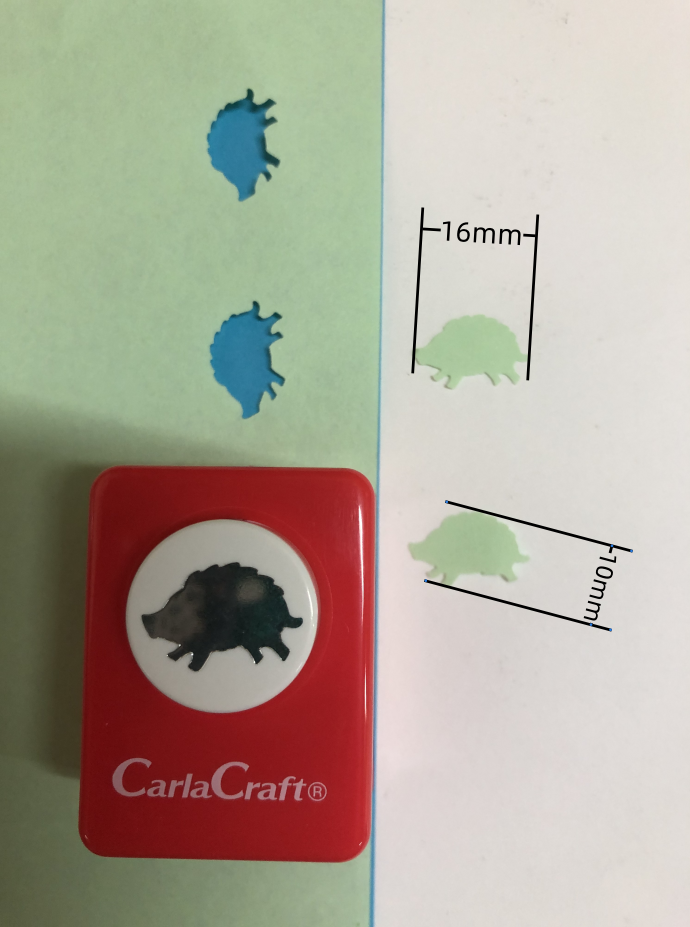 CARL Craft Mini Punch Japan Selection Wild Boar Small